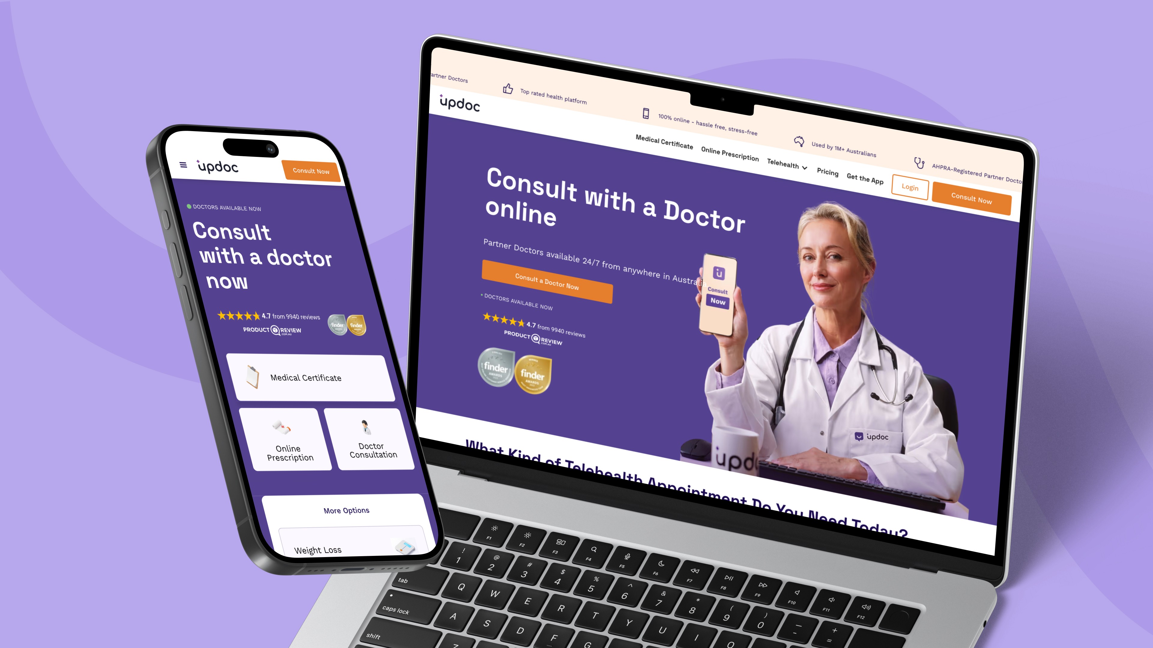 White branded cap with turquoise logo placed on fresh lemons in a red bowl