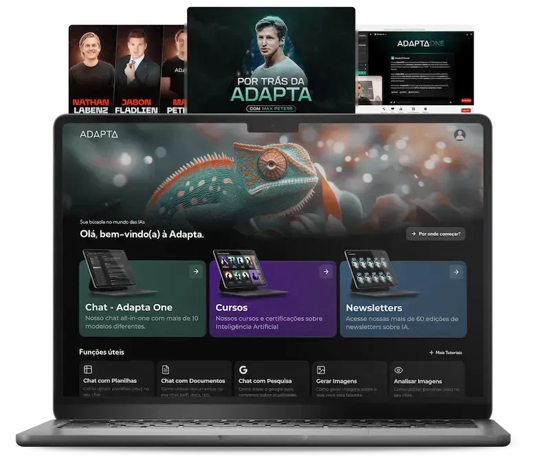 Notebook mostrando Adapta ONE