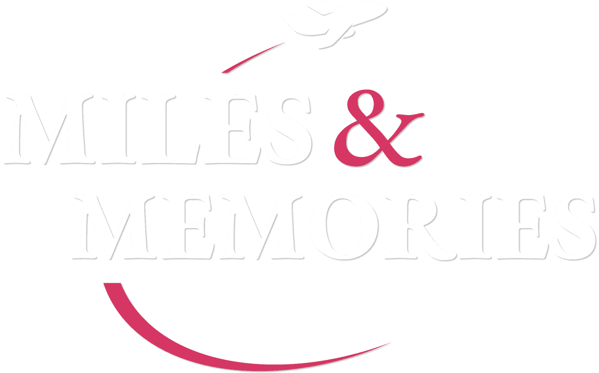 Miles & Memories White Logo Full