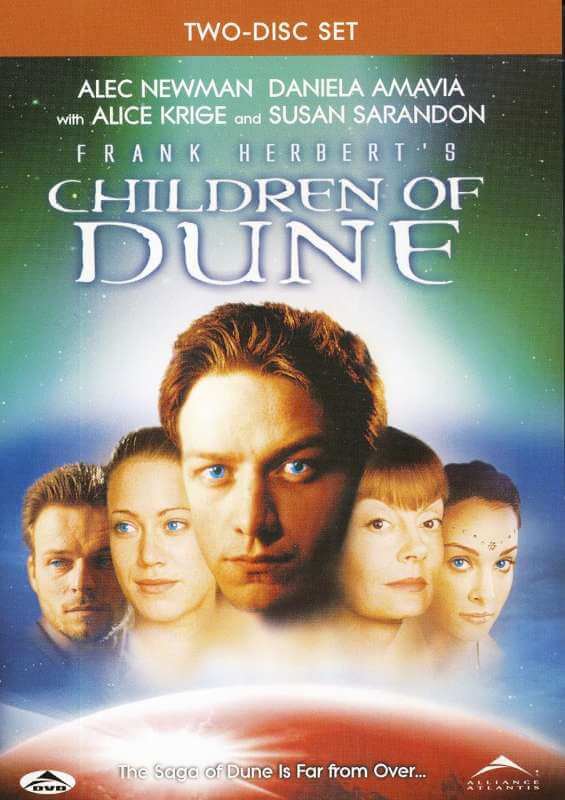 DVD Cover for 2003 Miniseries Children of Dune