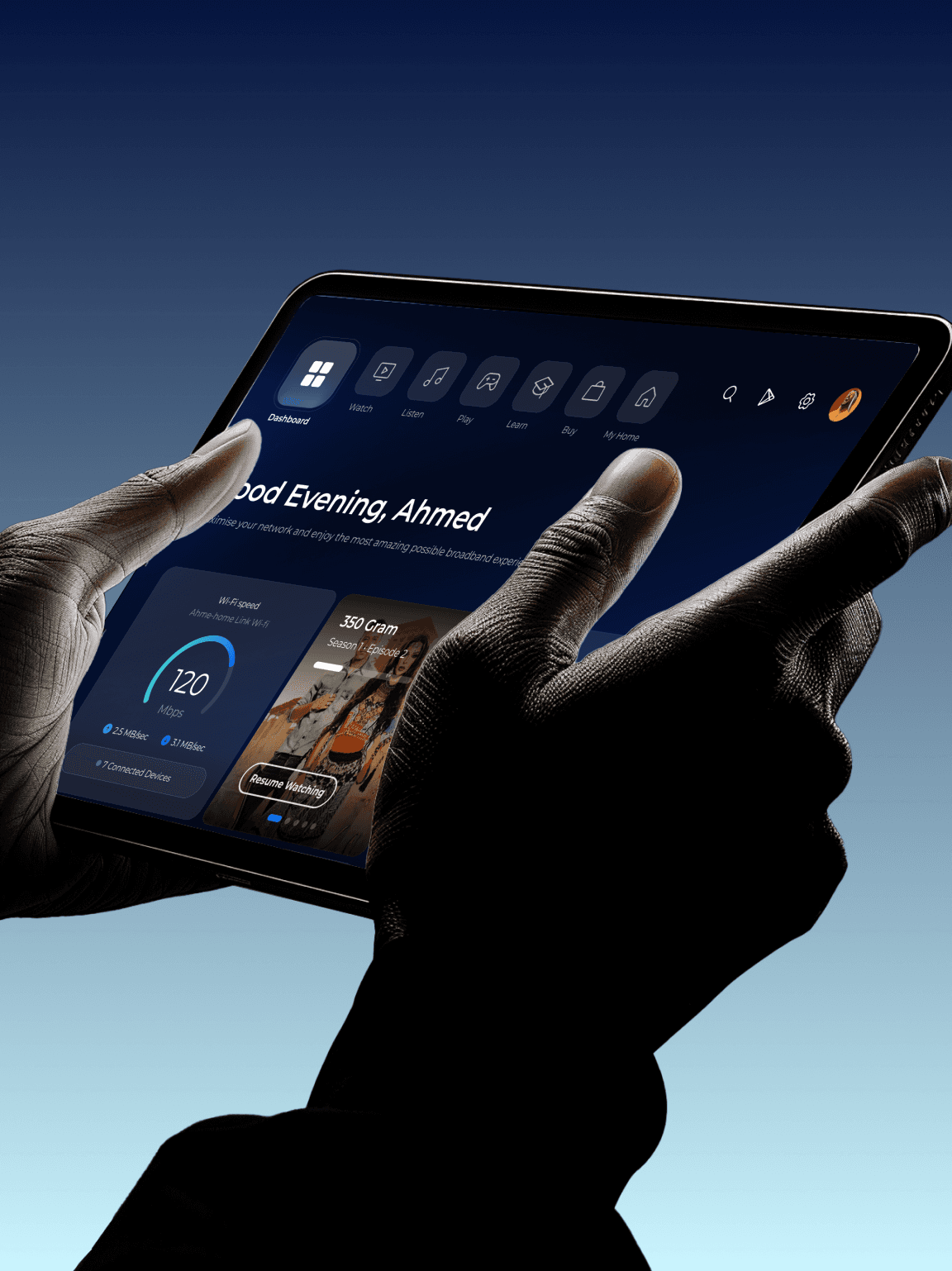 person making a contactless payment with a card