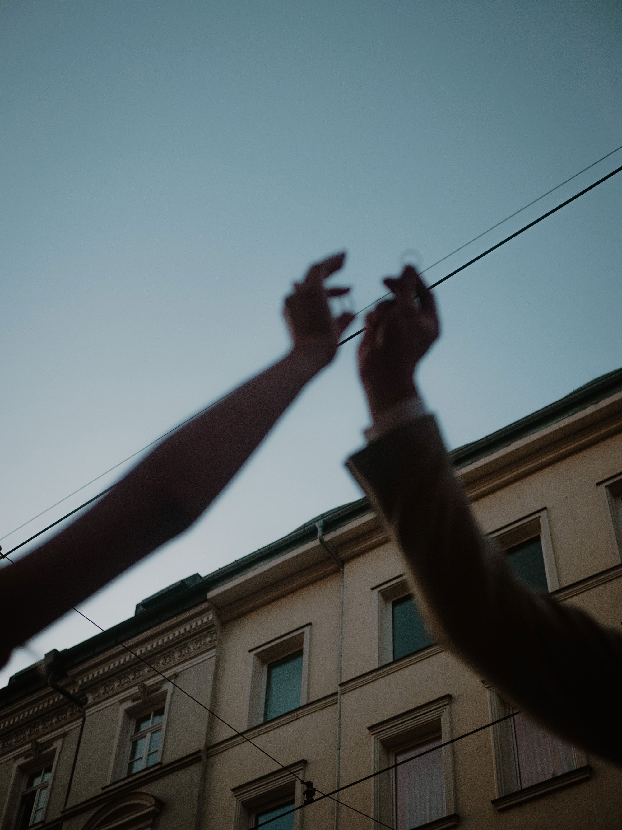 Hochzeitsfotograf Brautpaar München Portrait
