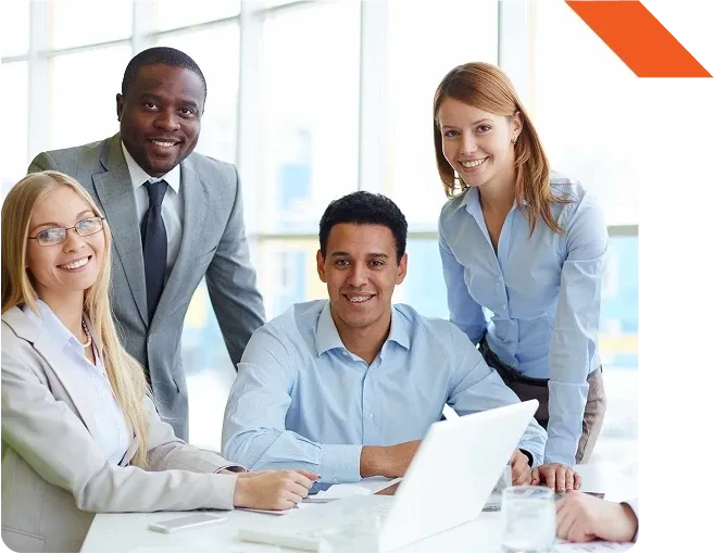 Finance team collaborating to manage business payments and financial operations using Forwardly.