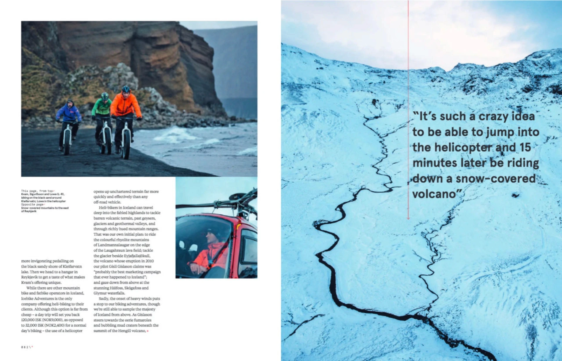 Norwegian Air Helibiking page 1