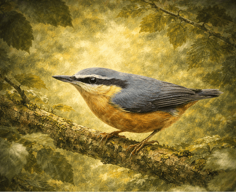 Boomklever (Sitta europaea)