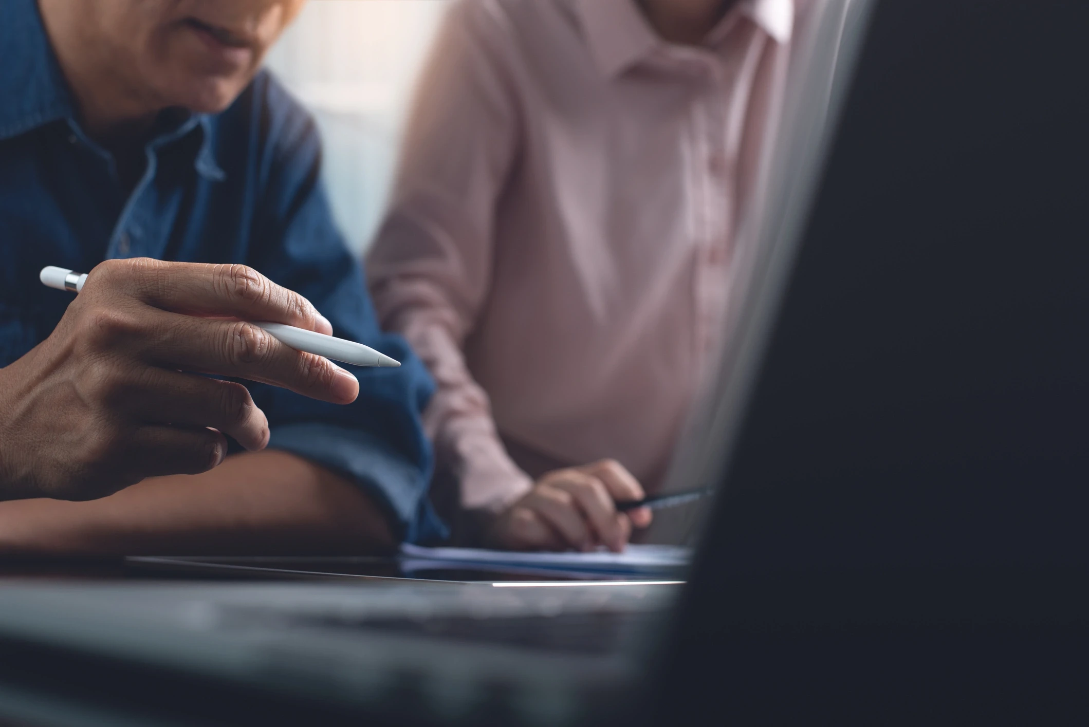 Insurance team working