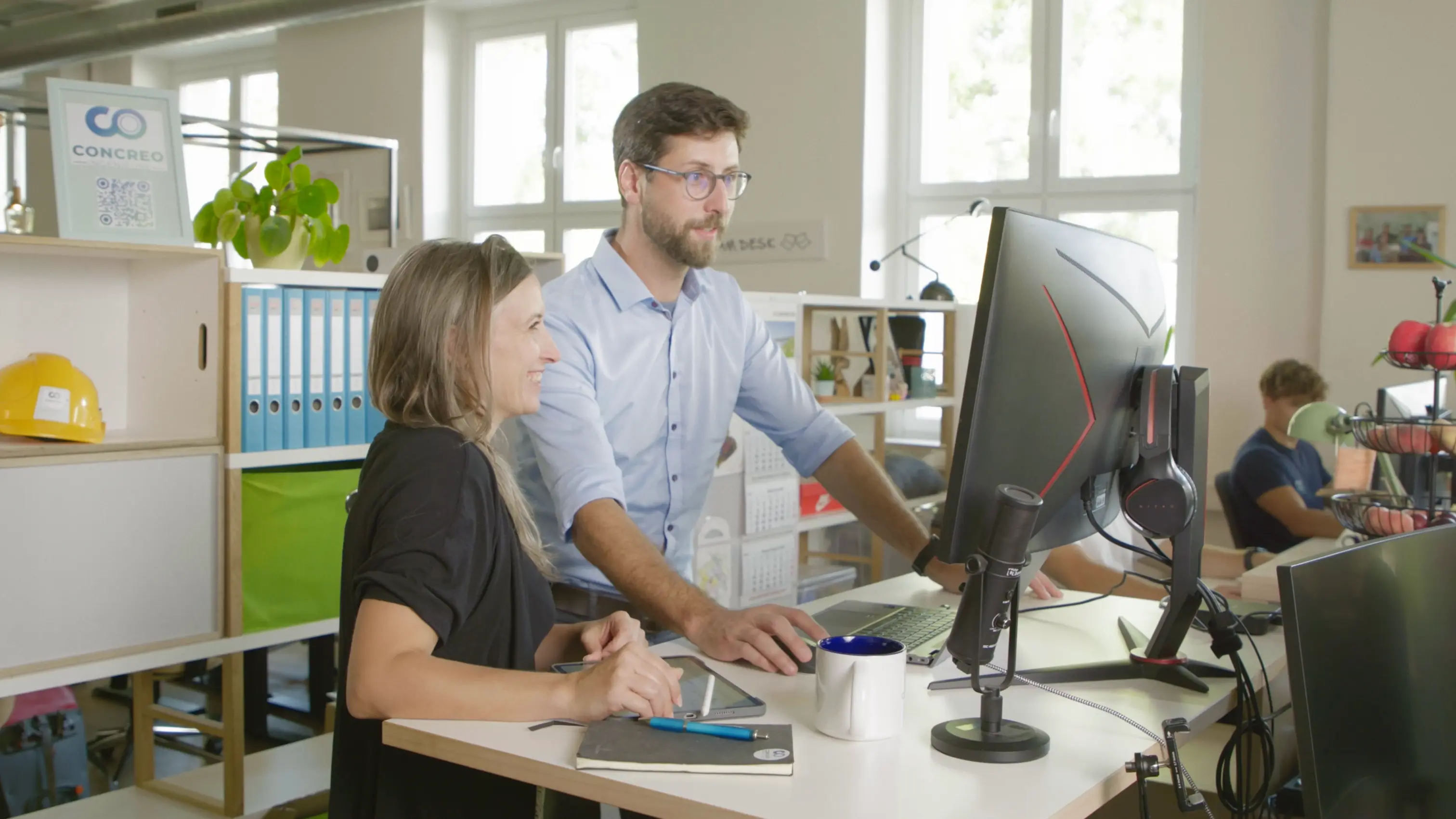 videoproduktion dresden büro gemeinsames arbeiten