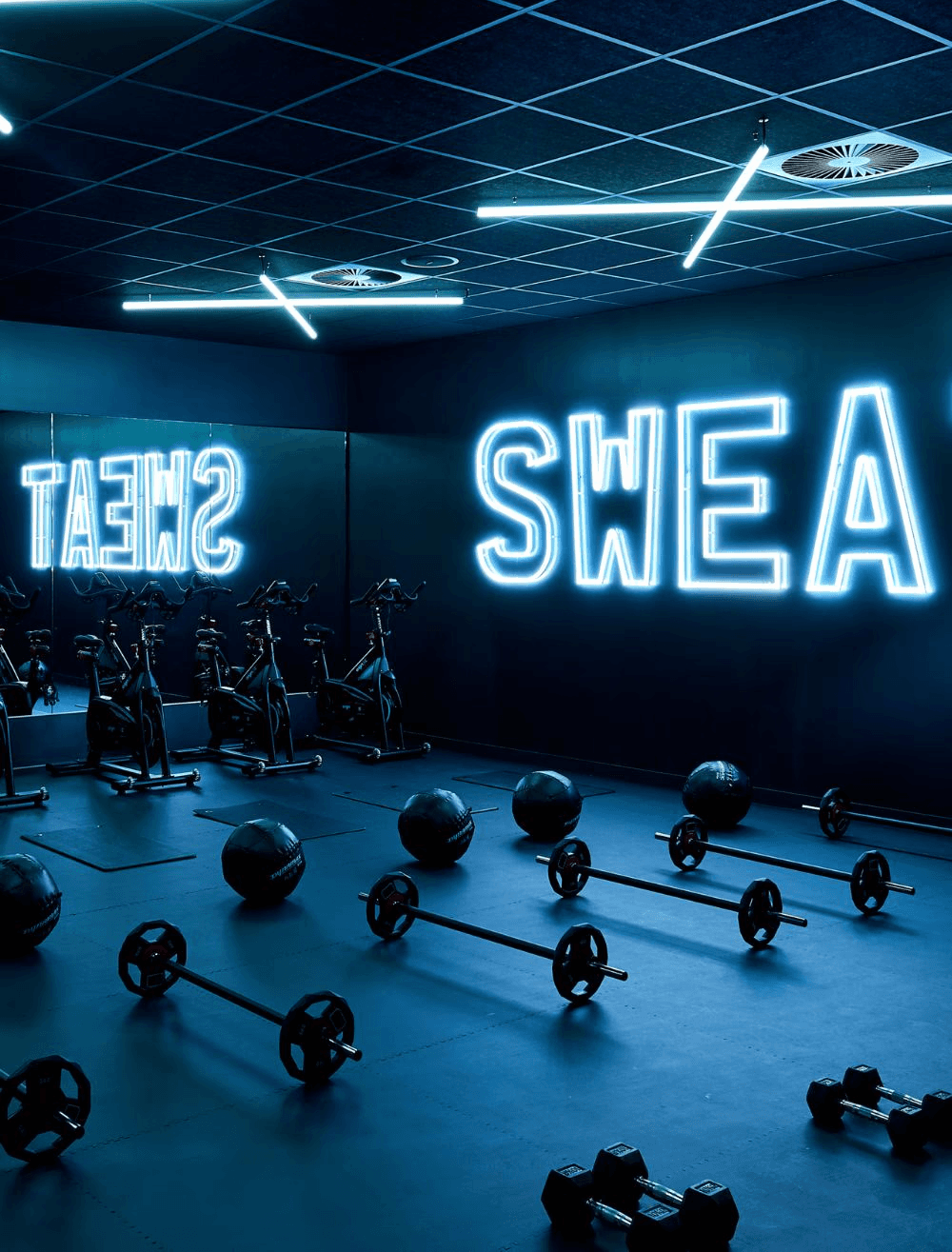 enseignes personnalisées pour salles de sport
