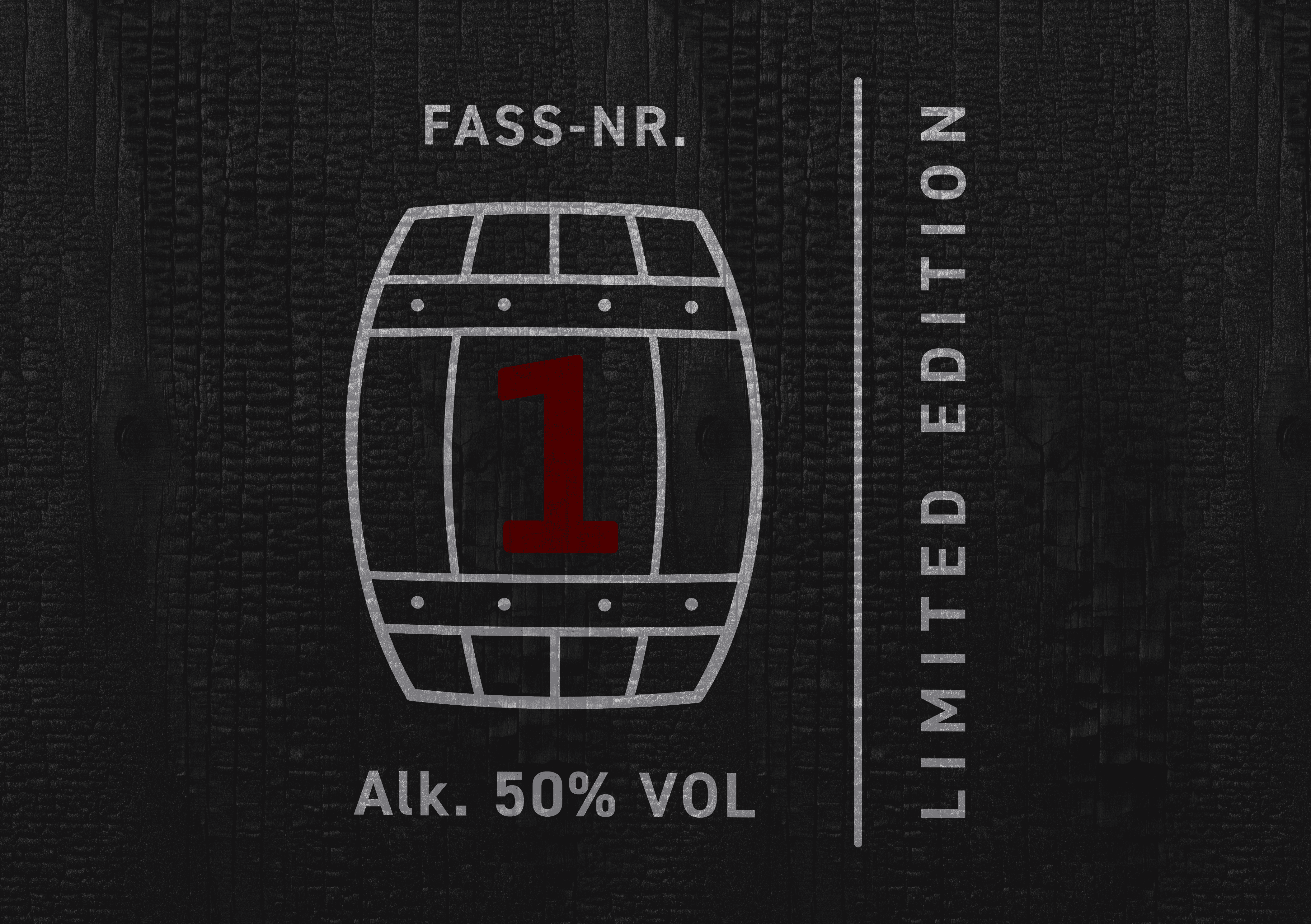 Limited Edition barrel, Fass-Nr. 1, 50% Vol