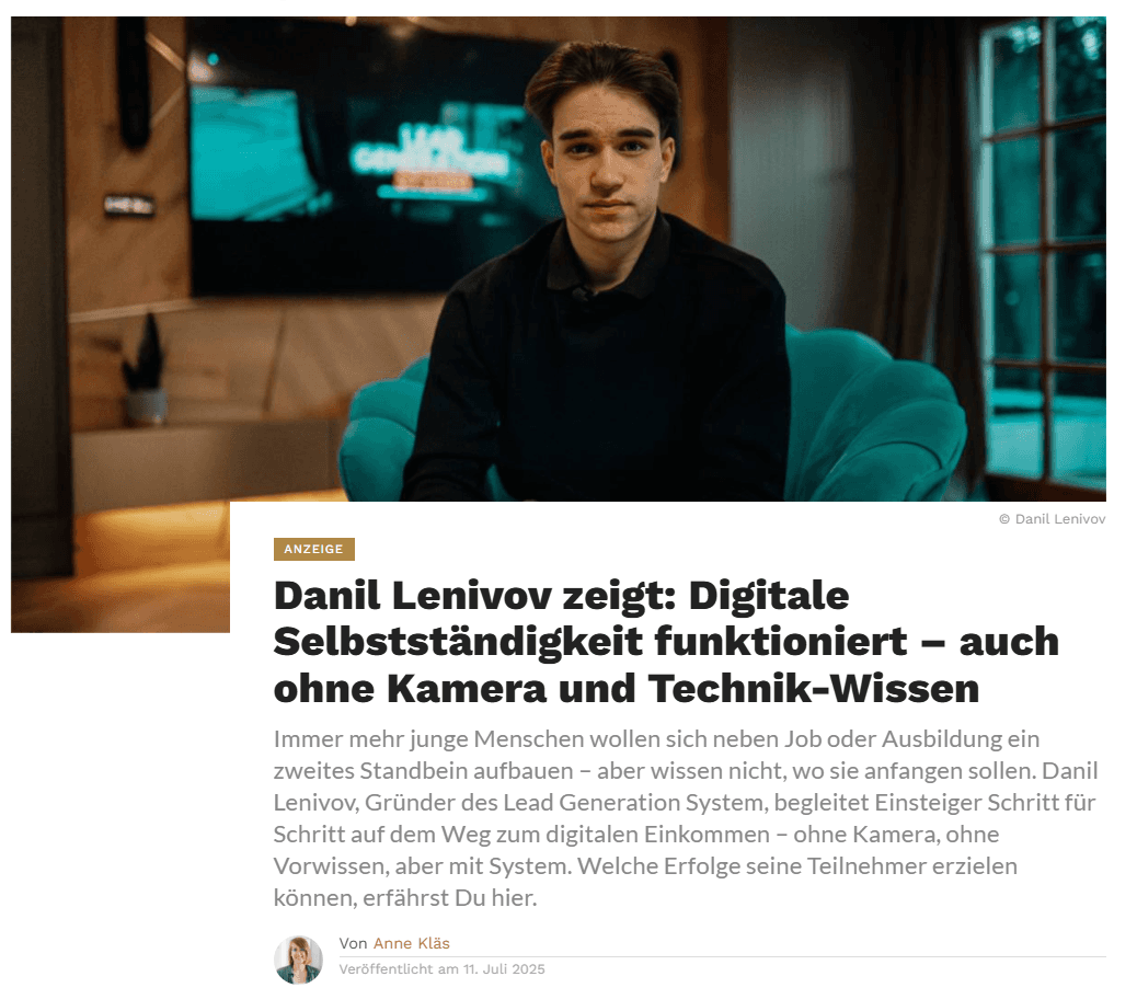 A modern brick house with a two-car garage, well-manicured lawn, and clear blue sky in the background.