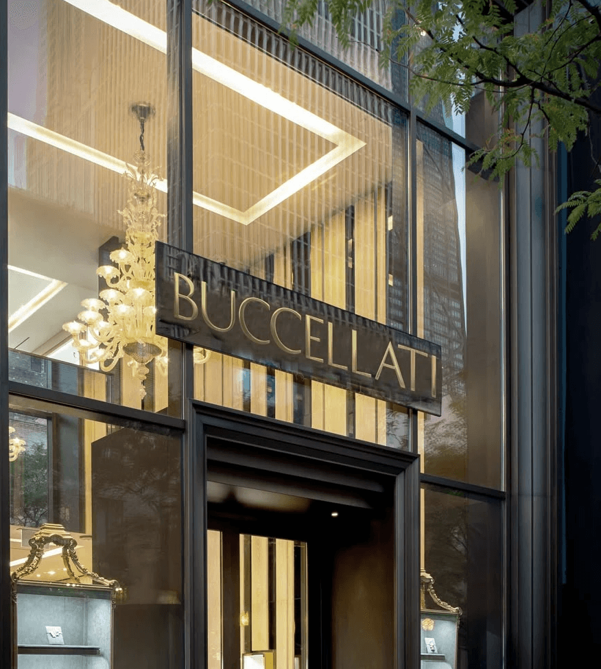 enseigne caisson effet 3D pour boutique