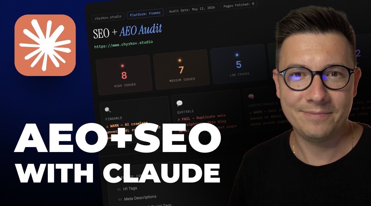 AEO & SEO Website Audit with Claude AI (Free Prompt) Tutorial
