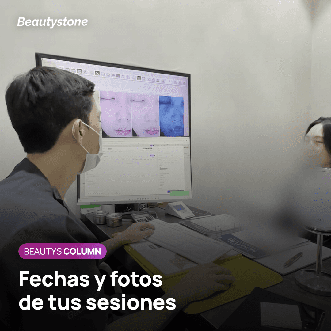 Registro de sesiones de toning para llevar a la consulta
