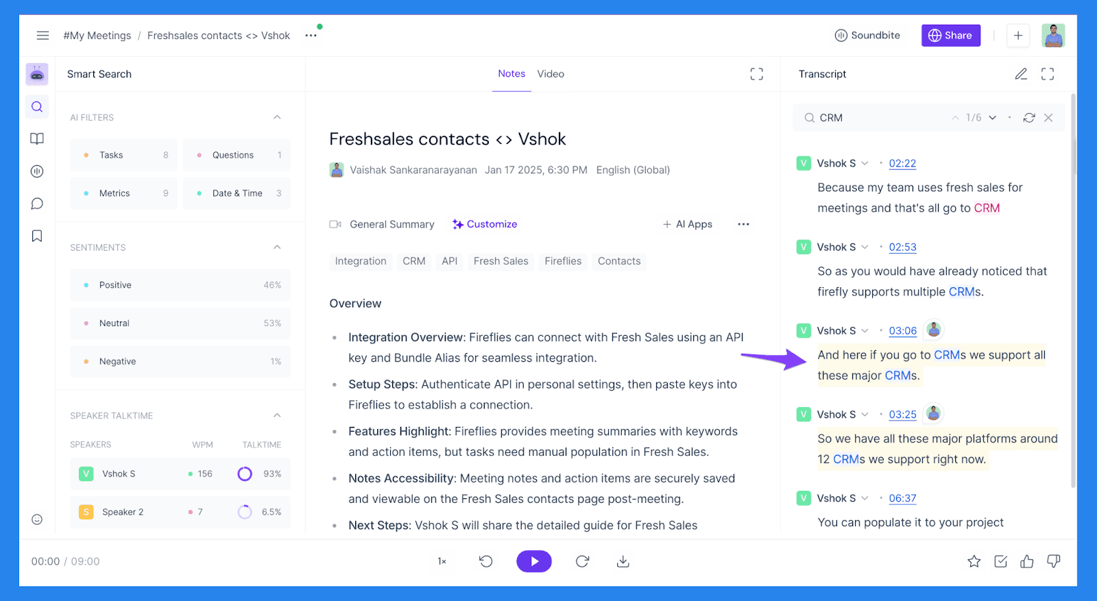 AI Meeting Transcription