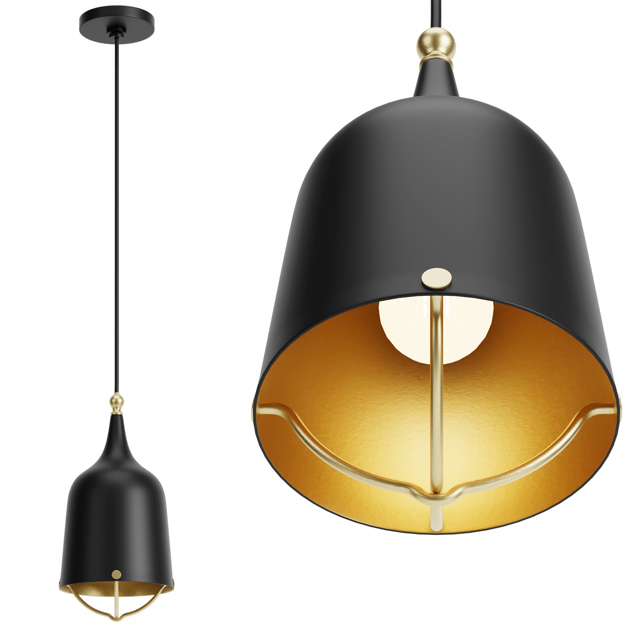 Snow-covered pine trees in a winter forest at sunrise