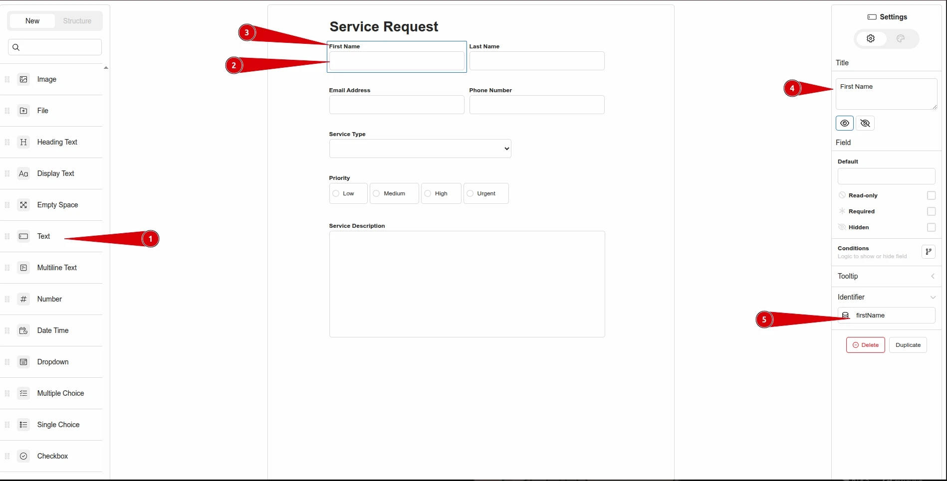 pdf names and identifiers