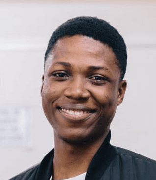 man smiling to the camera