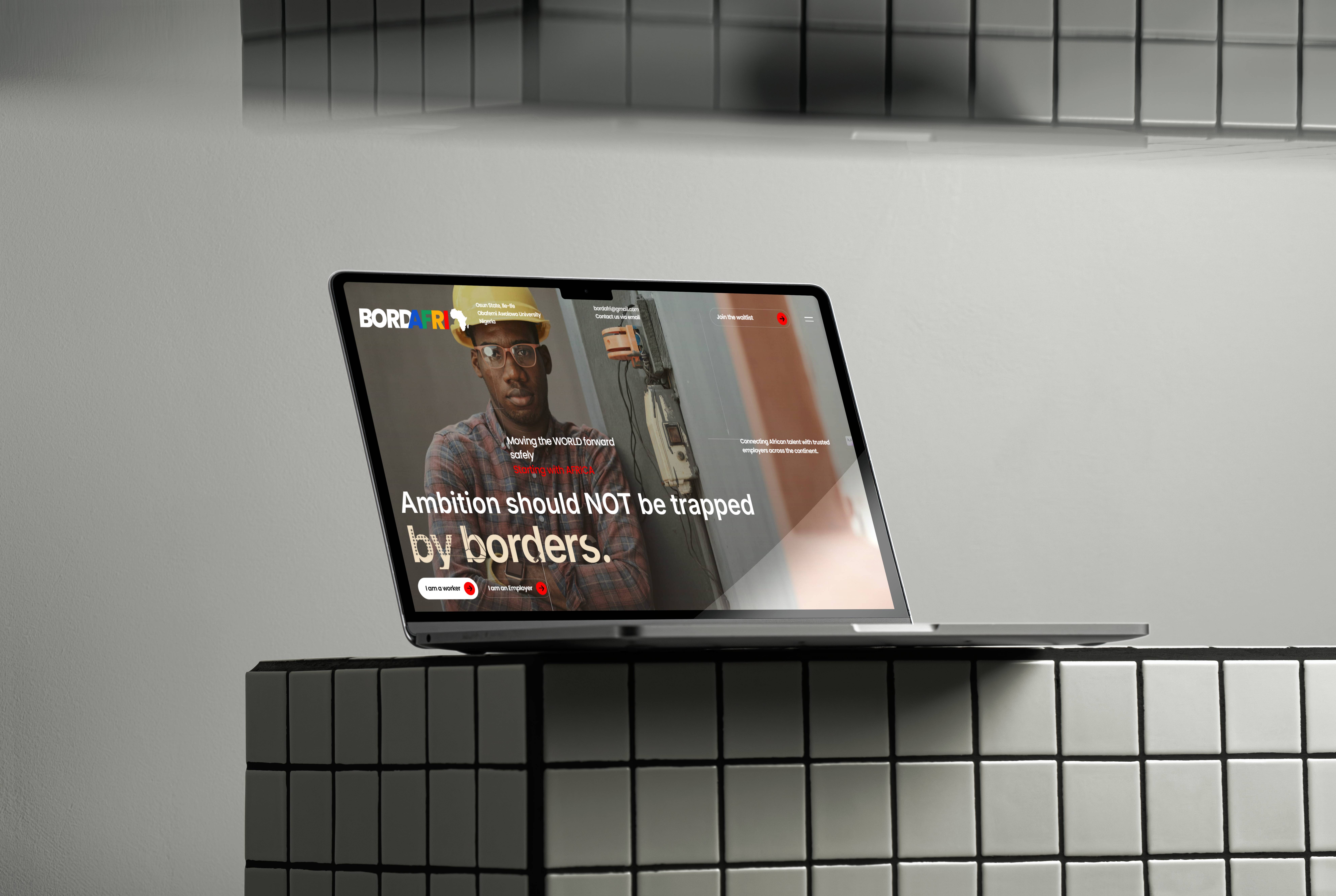 Framer Website for Company named Bordafri