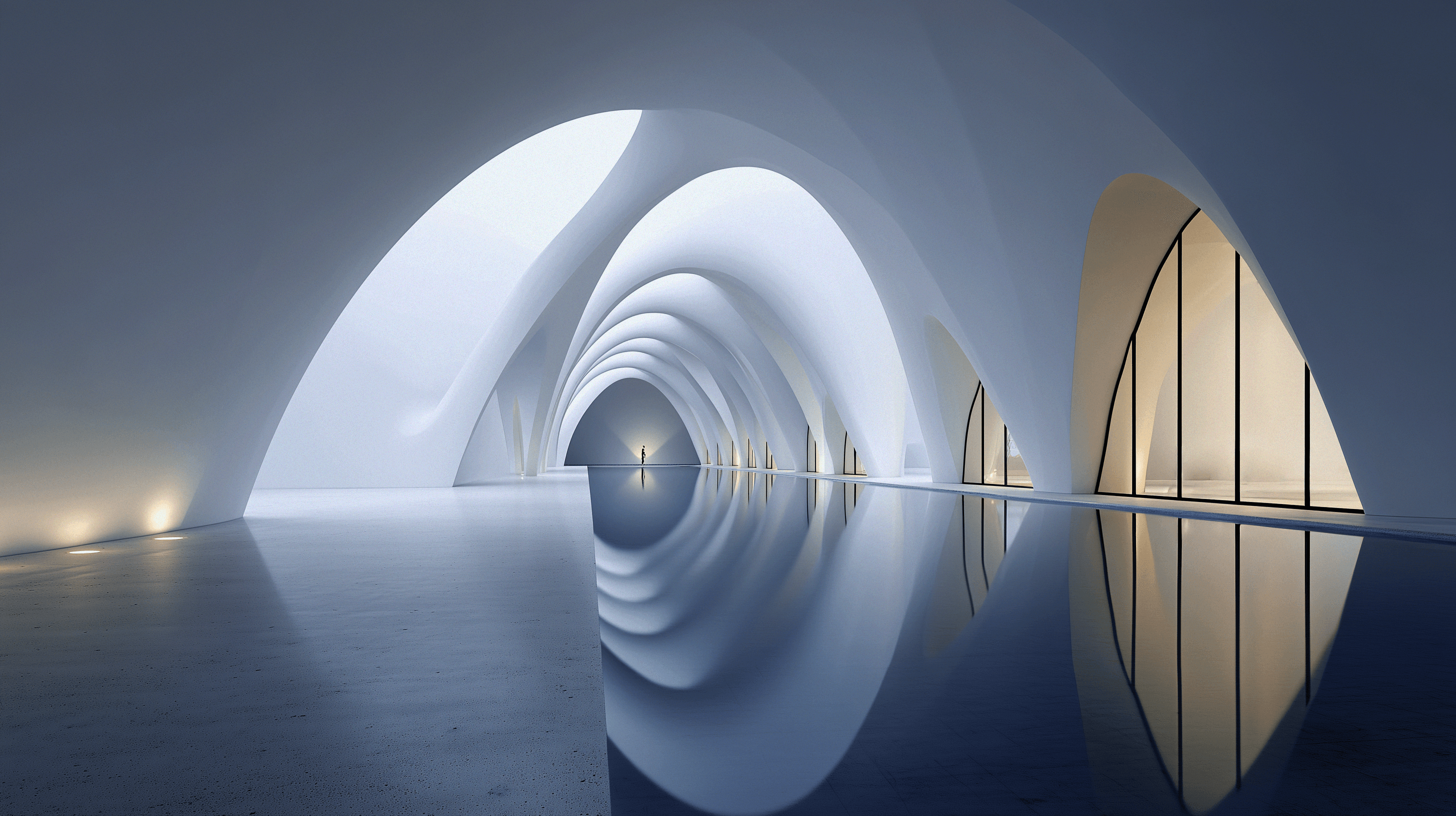 ambiente abstrato represetando a inteligência artifical agêntica