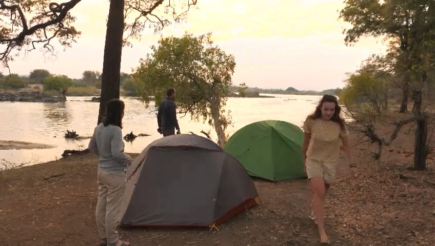 Camping & Canoeing Upper Zambezi River, Victoria Falls Zimbabwe