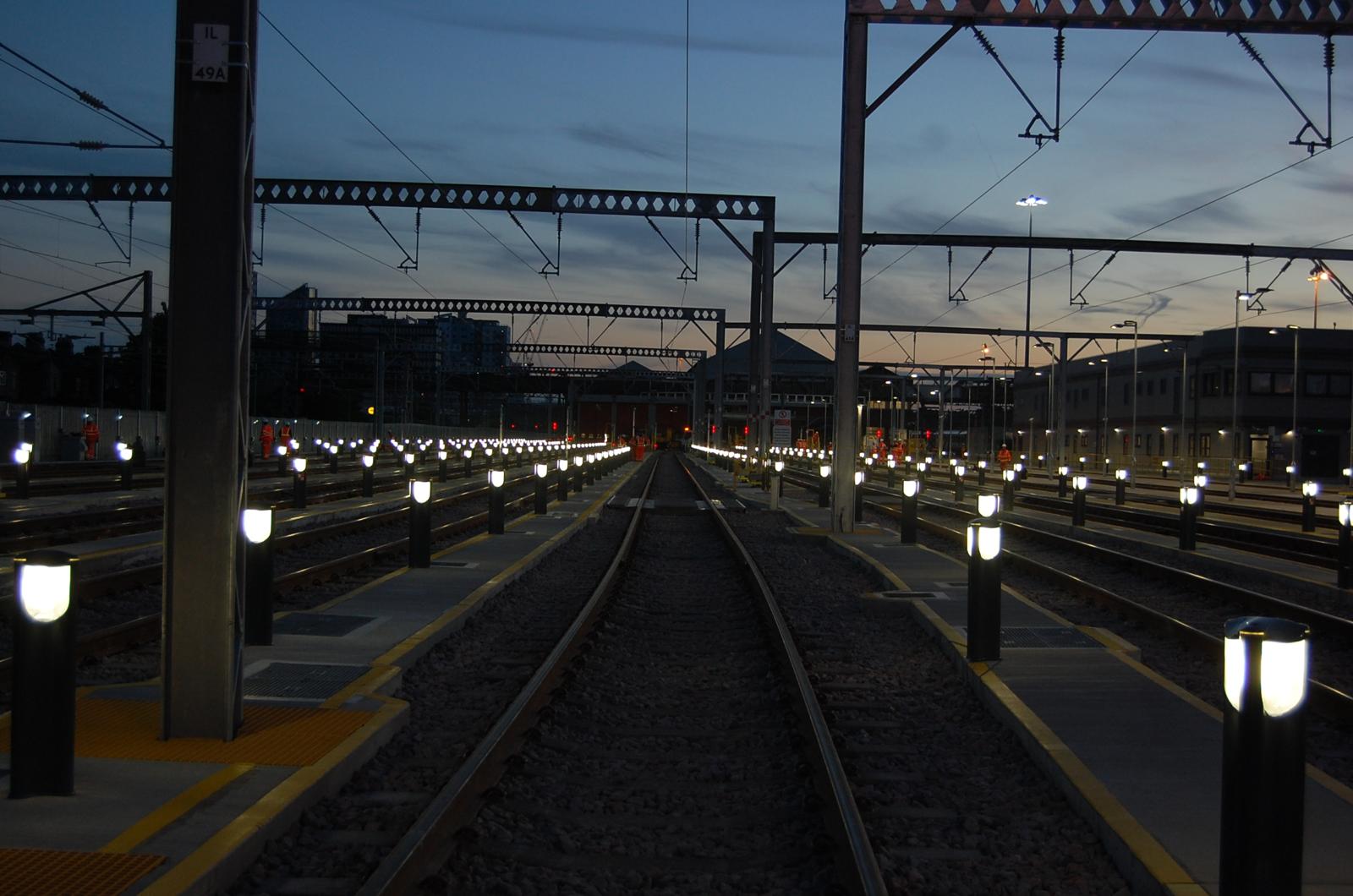An electrical rail project completed by DPH