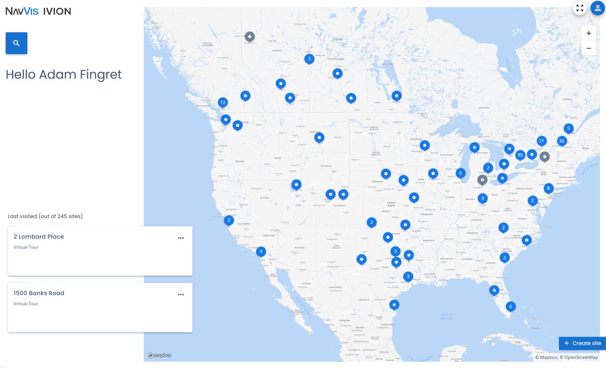 outside of an apartment