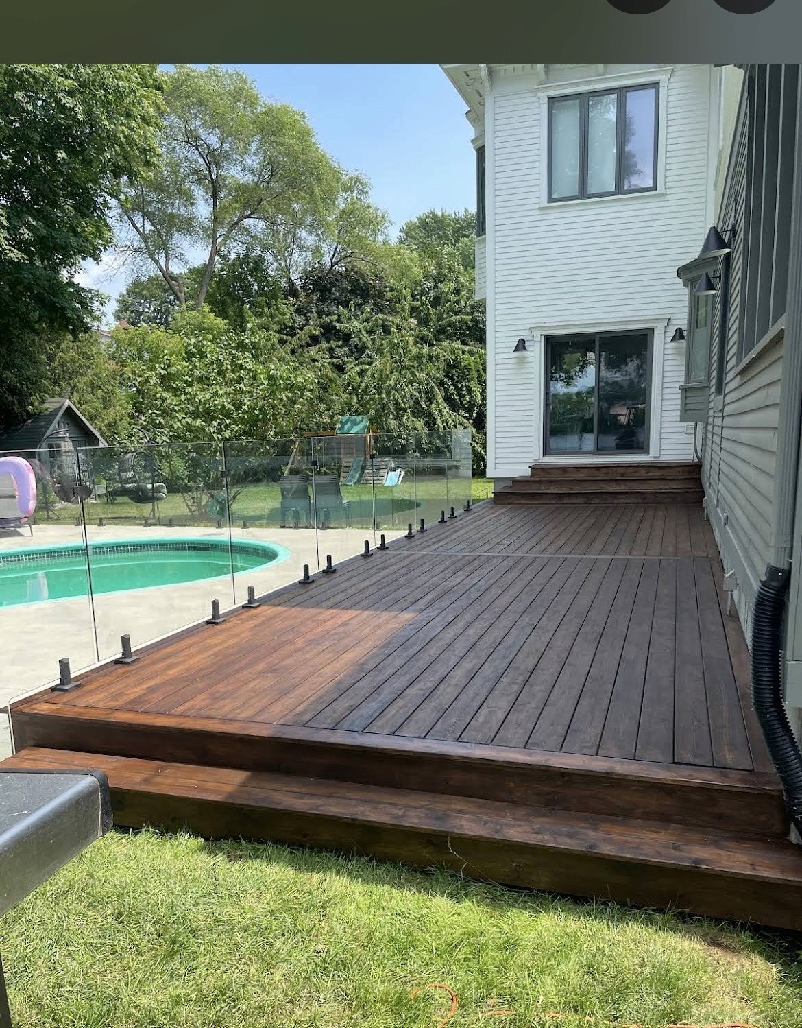 Teinture sur bois - Beloeil - Peinture residentielle