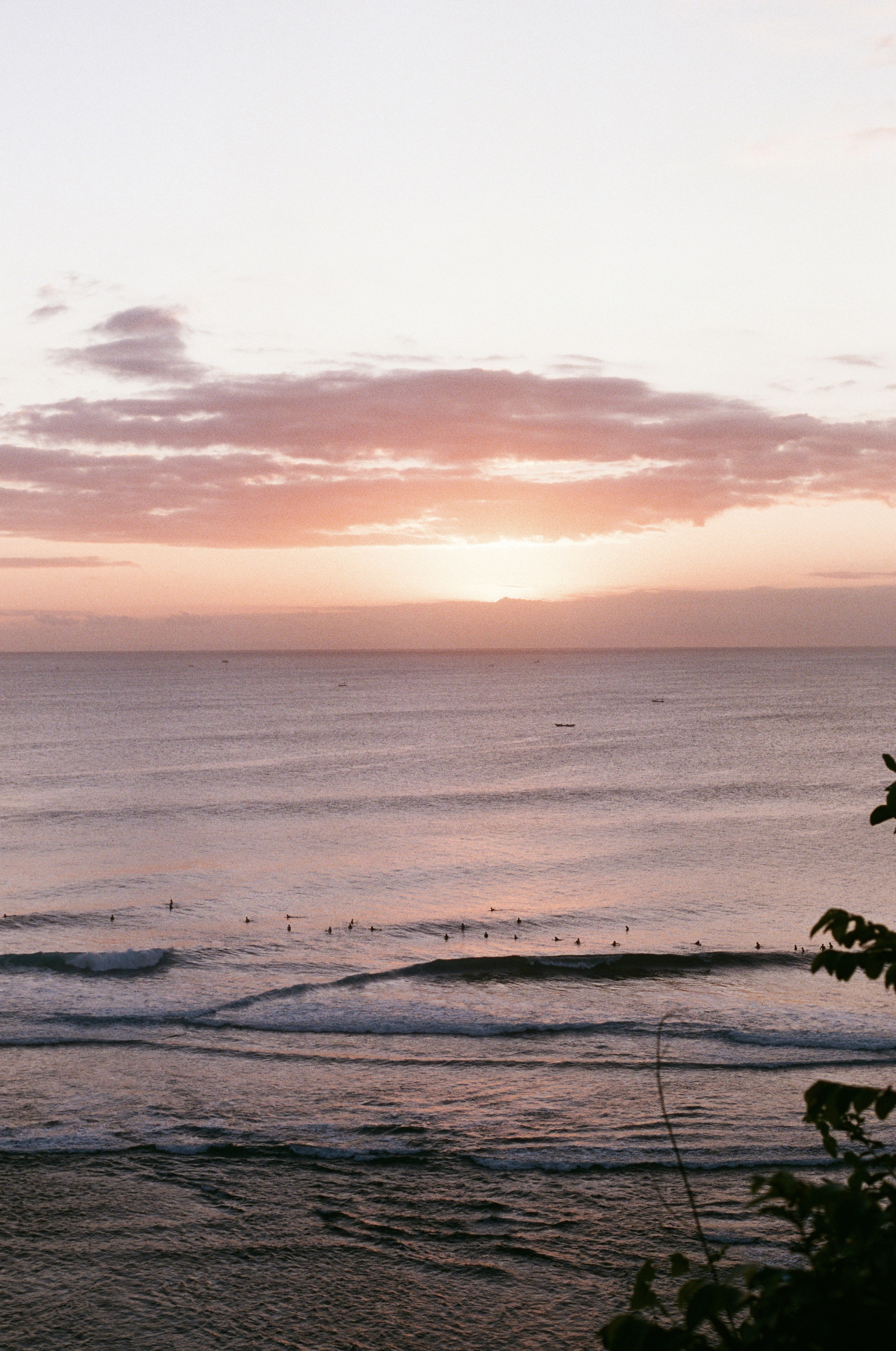 film-photography-of-surfers-in-the-water