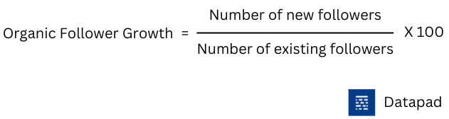 organic follower growth formula