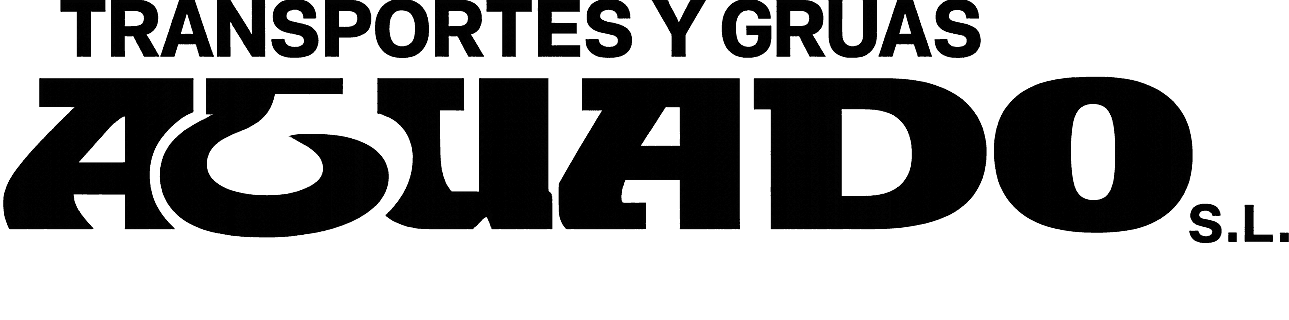 Logo de cliente transportes y gruas aguado