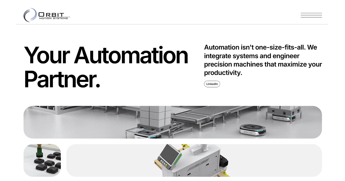 Orbit Motion Systems - Industrial Automation Specialists