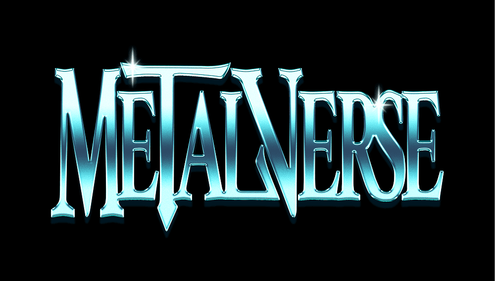 MetalVerse Metallic Logo