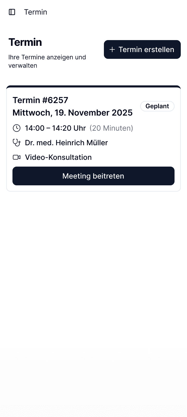 Ein Bild der Budget-Benutzeroberfläche von Freelio
