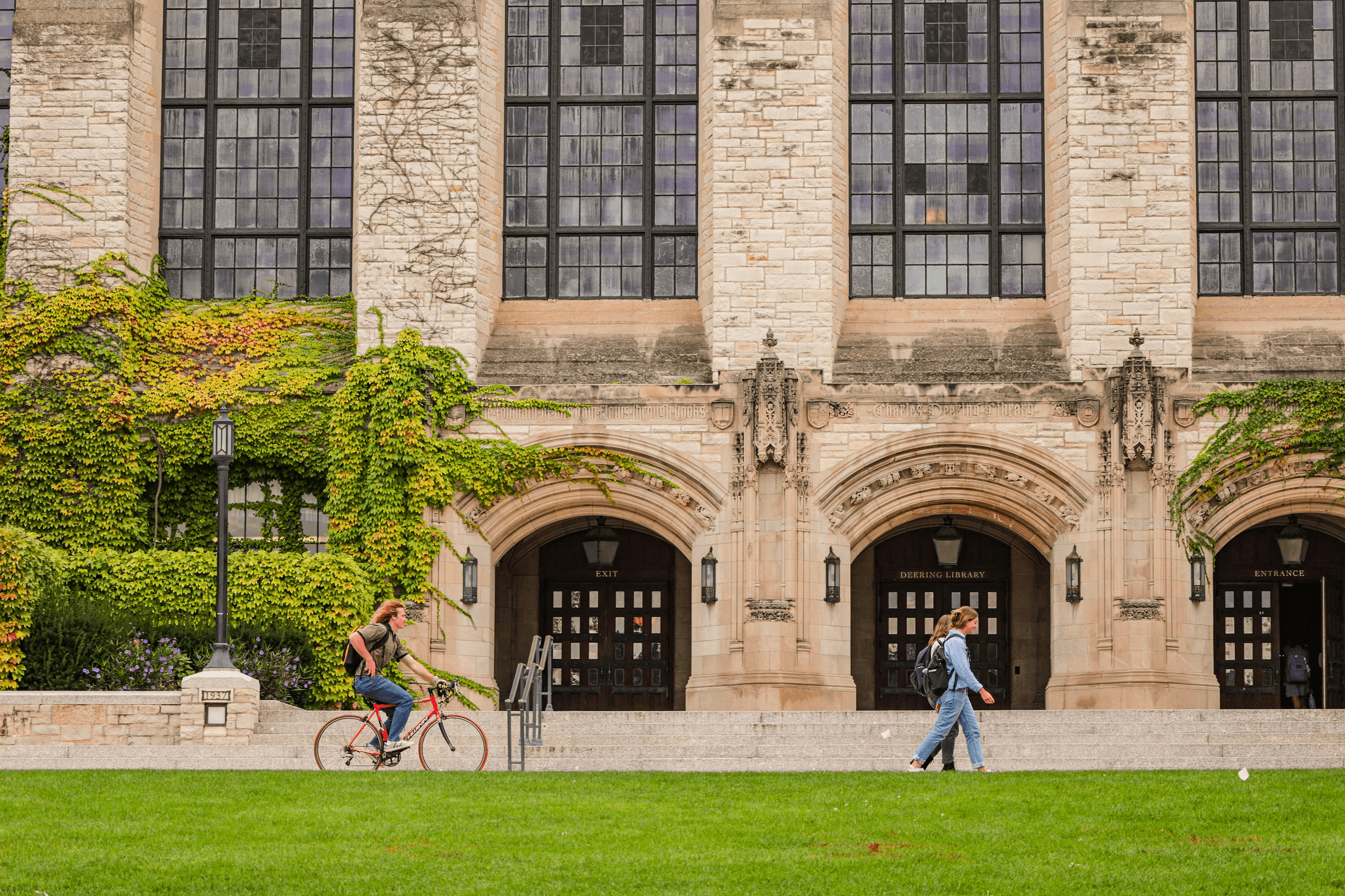 High school student conducting original research with a PhD mentor to strengthen a Northwestern University application