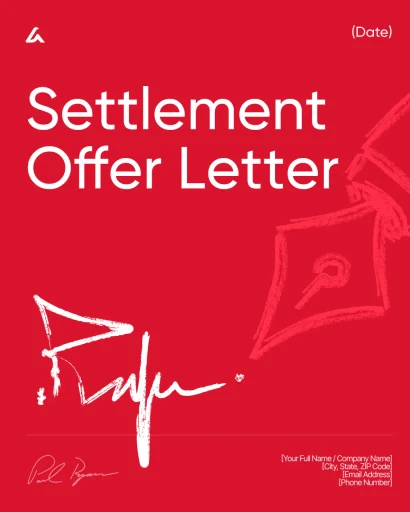 Settlement Offer Letter