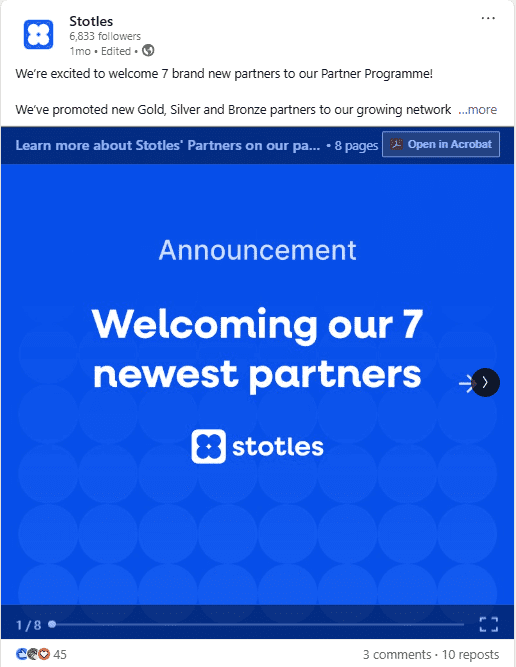 Marketing Spotlight: Stotles Marketing Strategy Top-Performing Content