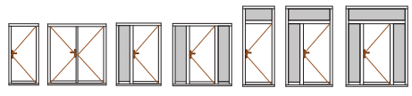 VELFAC glazed front door
