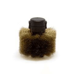 Engineer working closely with electrical equipment protected with ESD safety