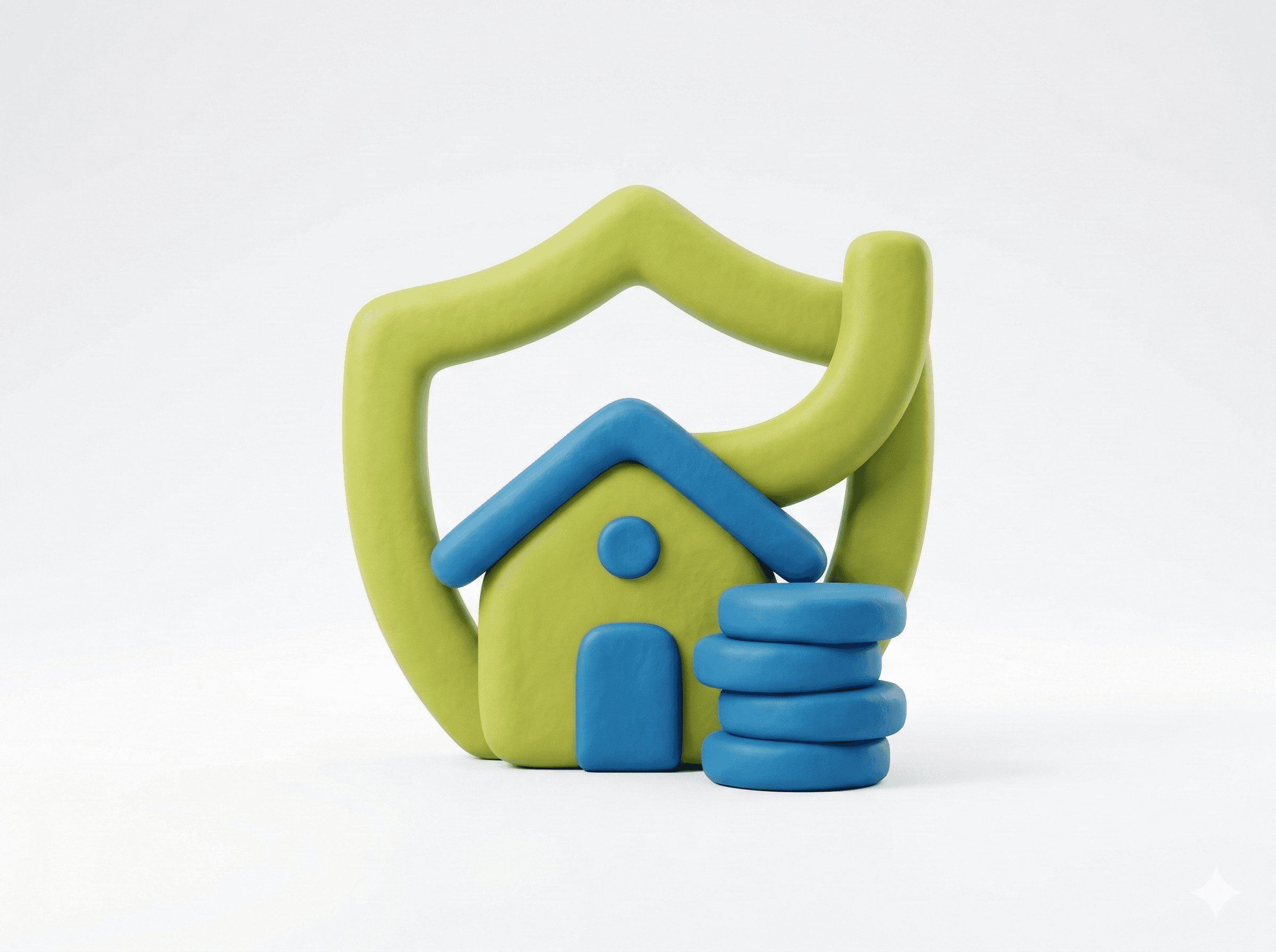 Minimal abstract sculpture with flowing translucent white curves, softly lit and casting gentle shadows on a neutral gray background.