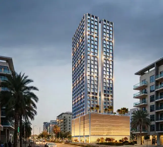 Binghatti etherea building view