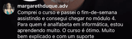 Depoimento de aluno 7