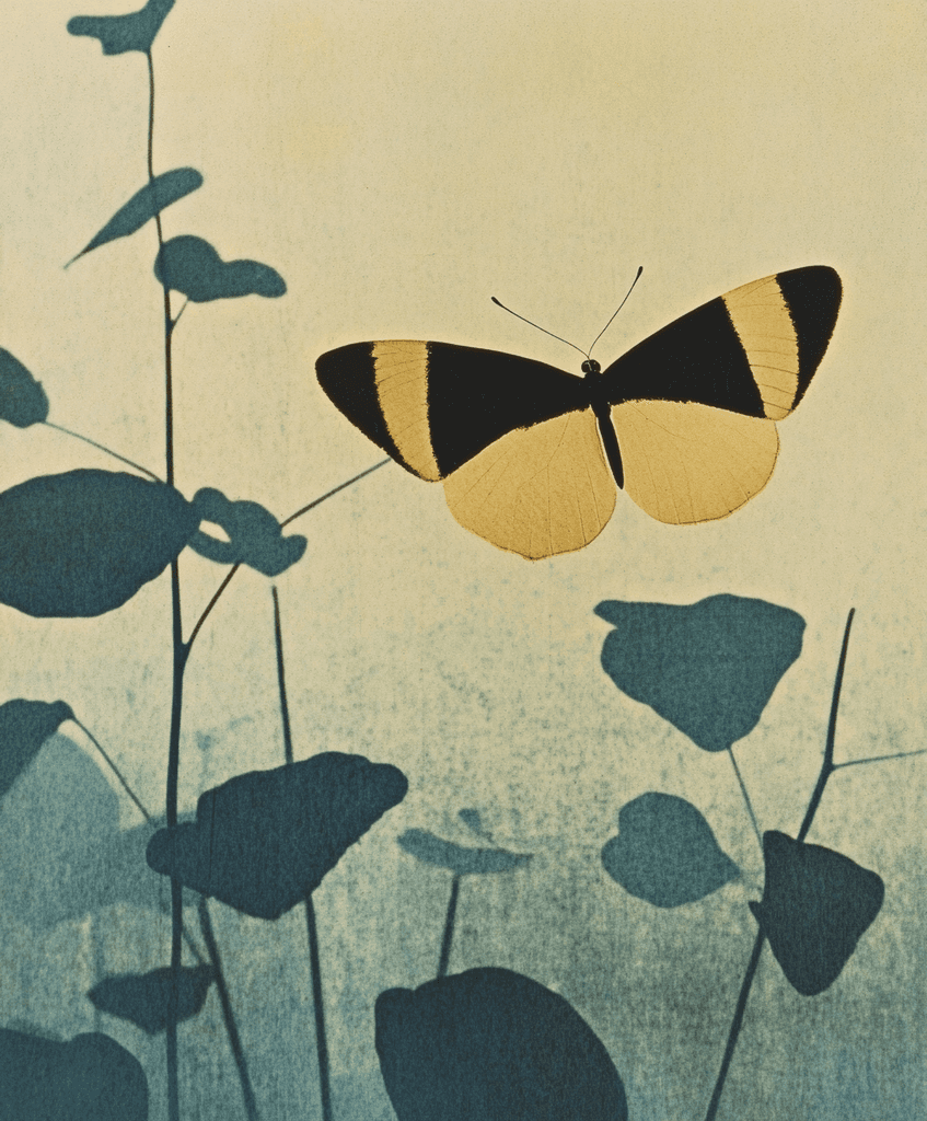 drawing of a butterfly