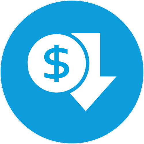 Cost Reduction Icon