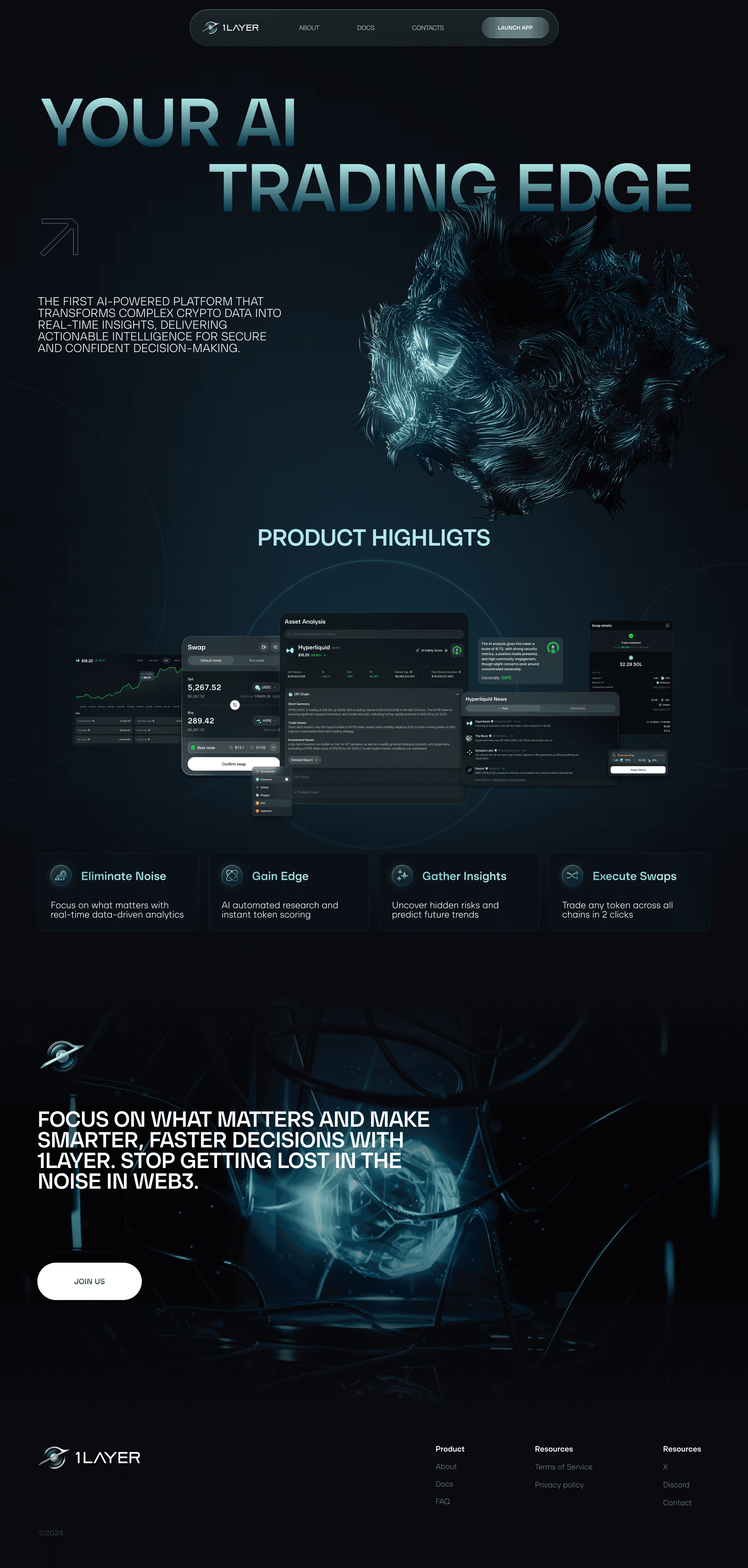 1LAYER — landing page