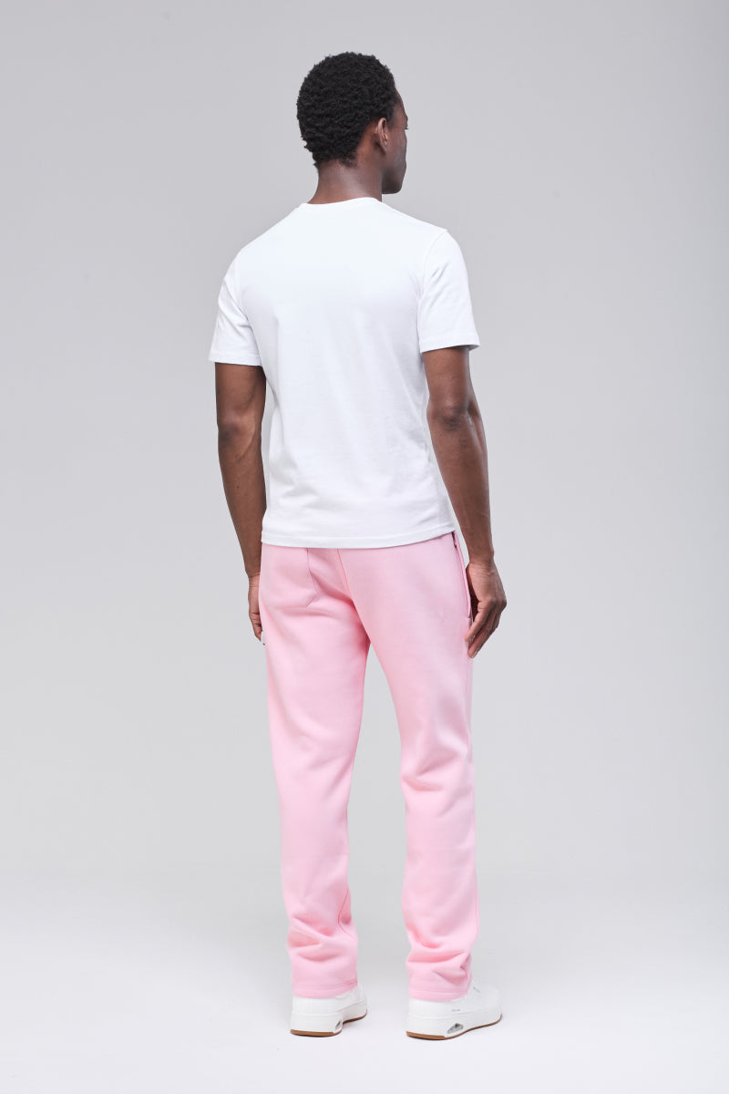 Angled back view, relaxed fit