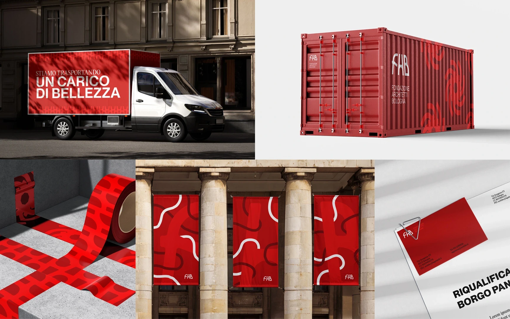 Collage brand element