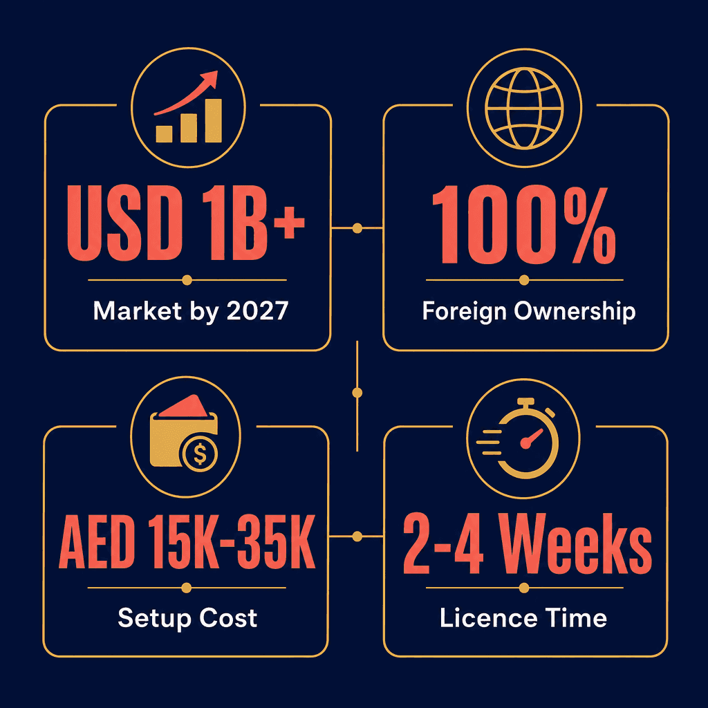 Infographic: Start a Producers Or Entrepreneurs Of Arts Live Events, With Or Without Facilities Business in Dubai