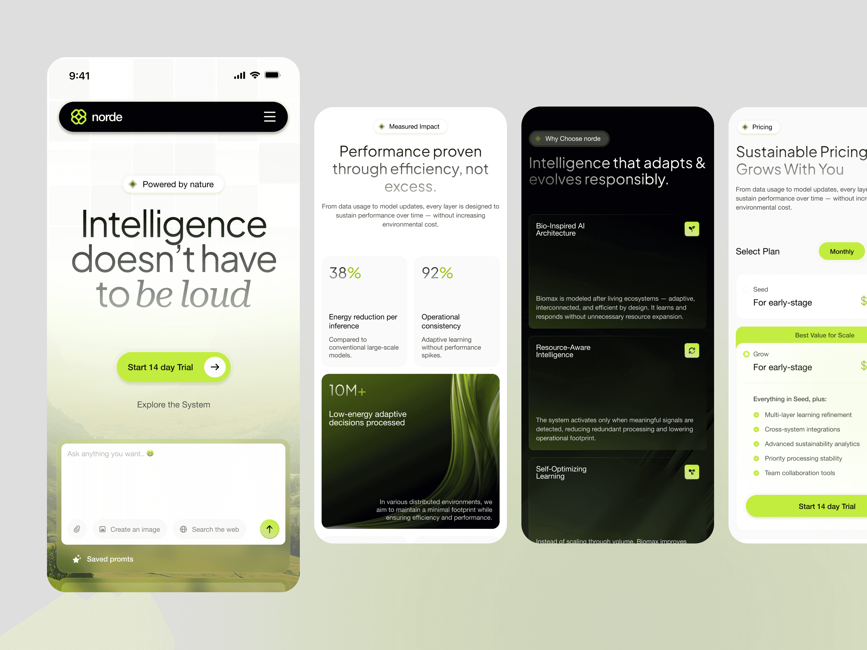 AI 平台网站设计