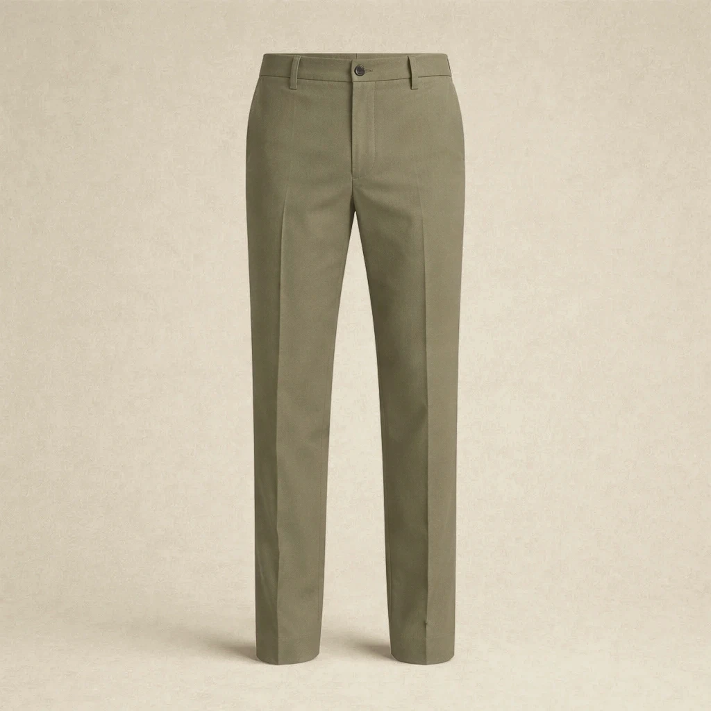 Classic Calm Pant in Olive Fog