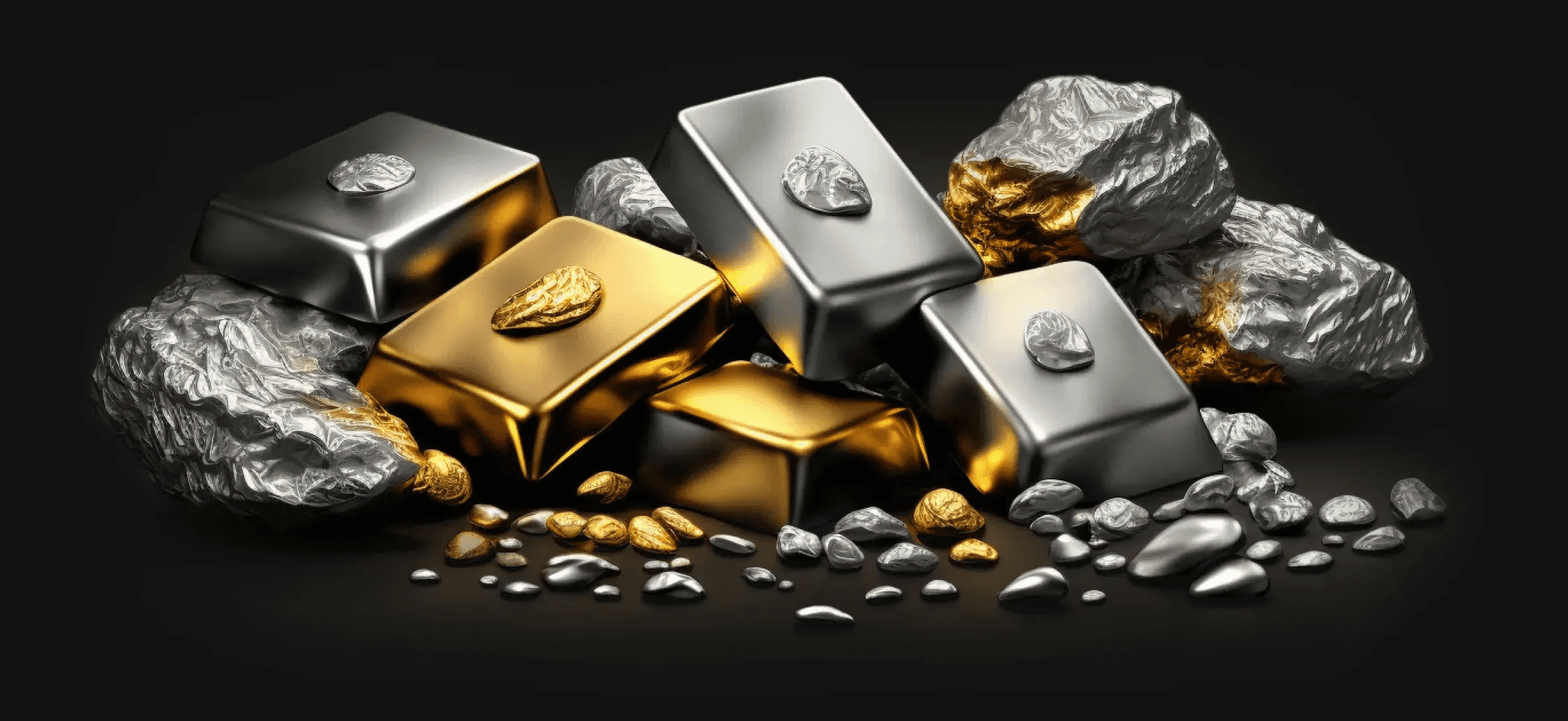 Gold and silver